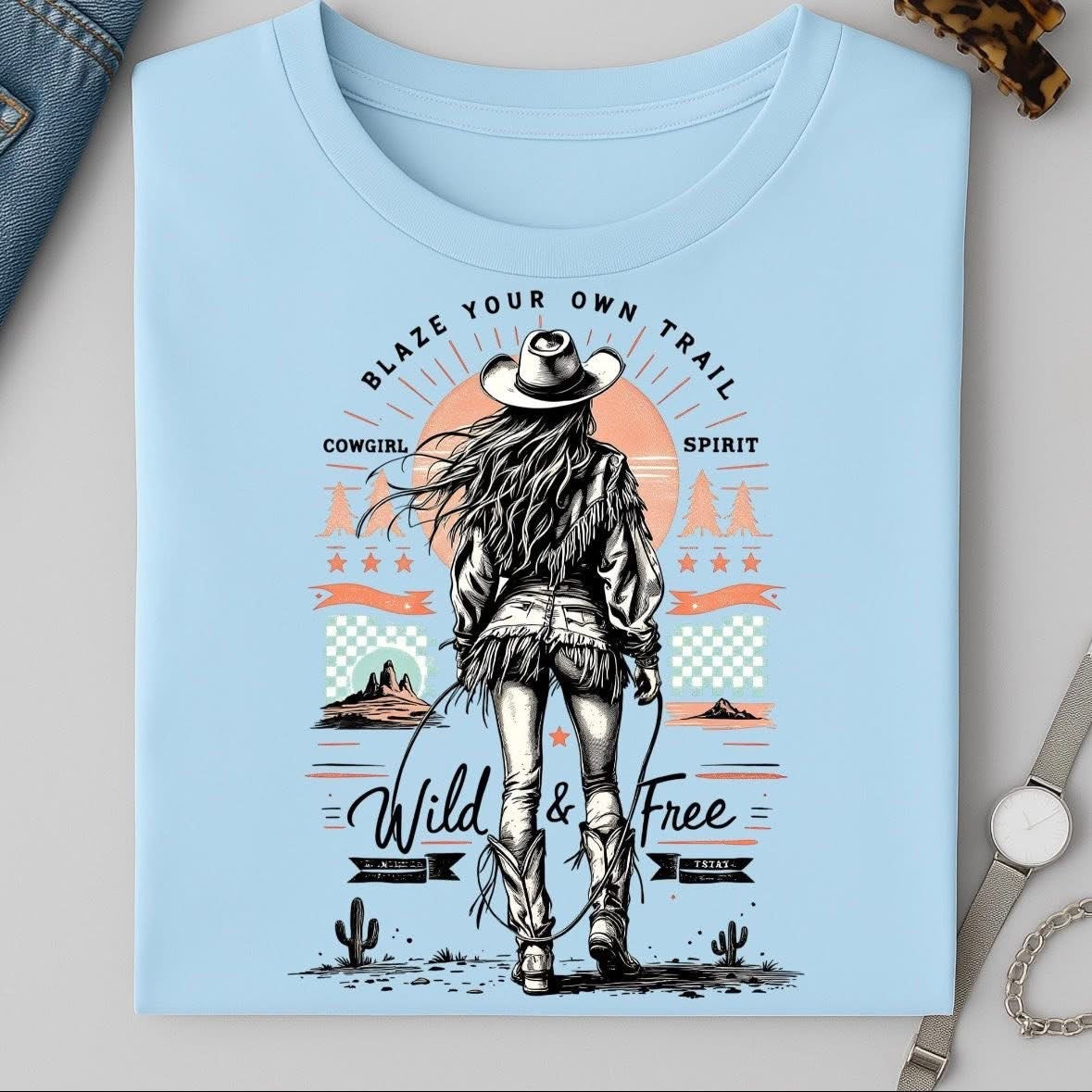 Blaze your own trail tee