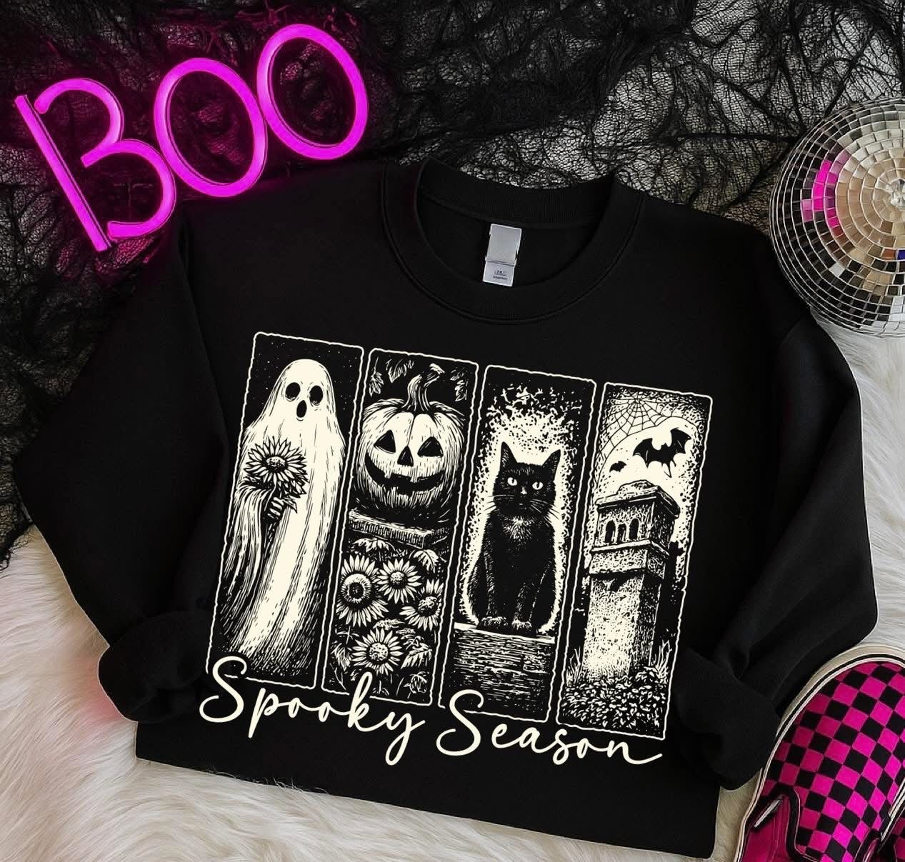 Spooky Season Picture tee