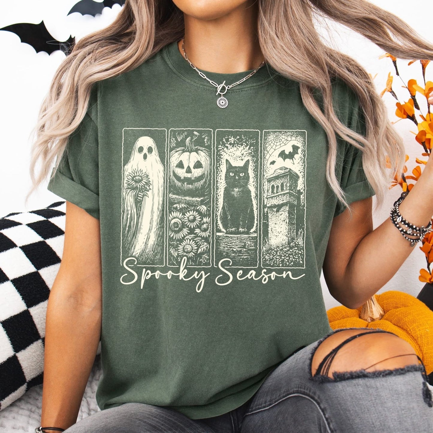 Spooky Season Picture tee
