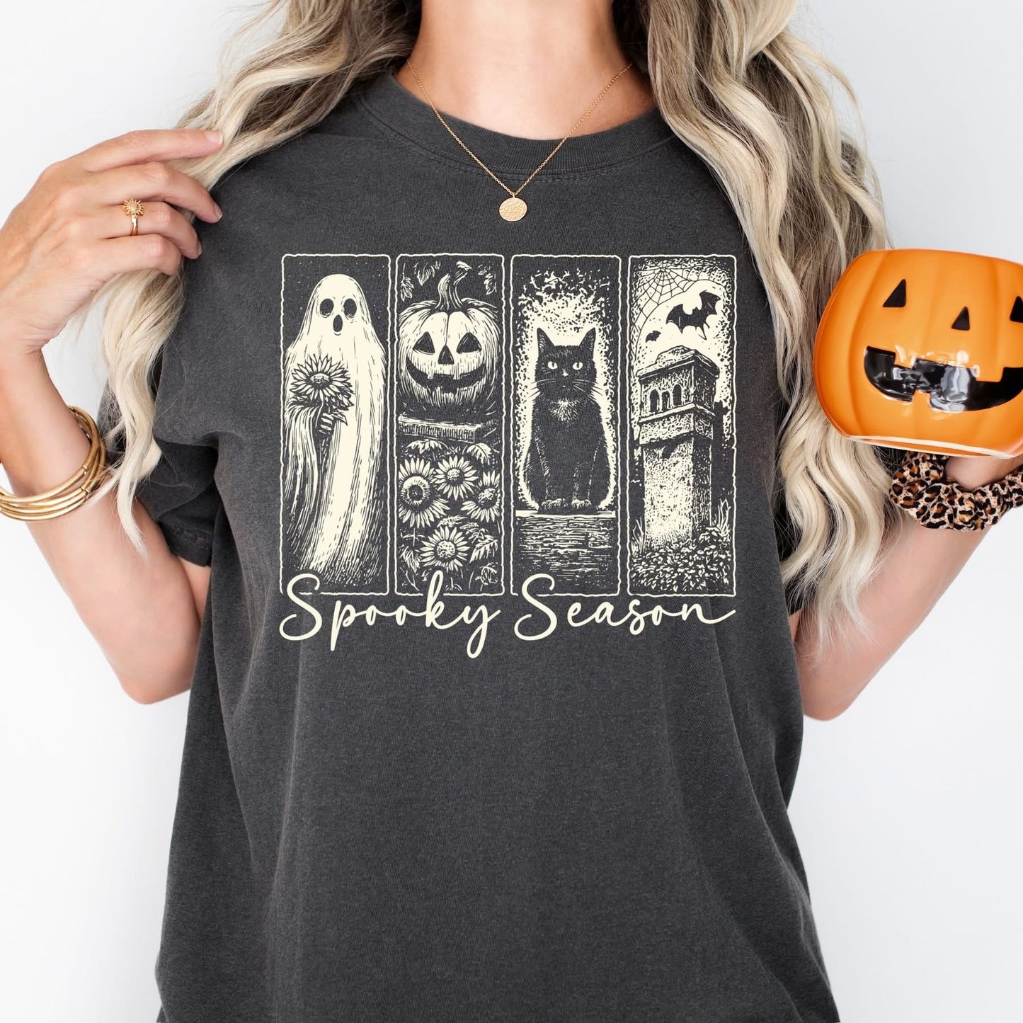 Spooky Season Picture tee
