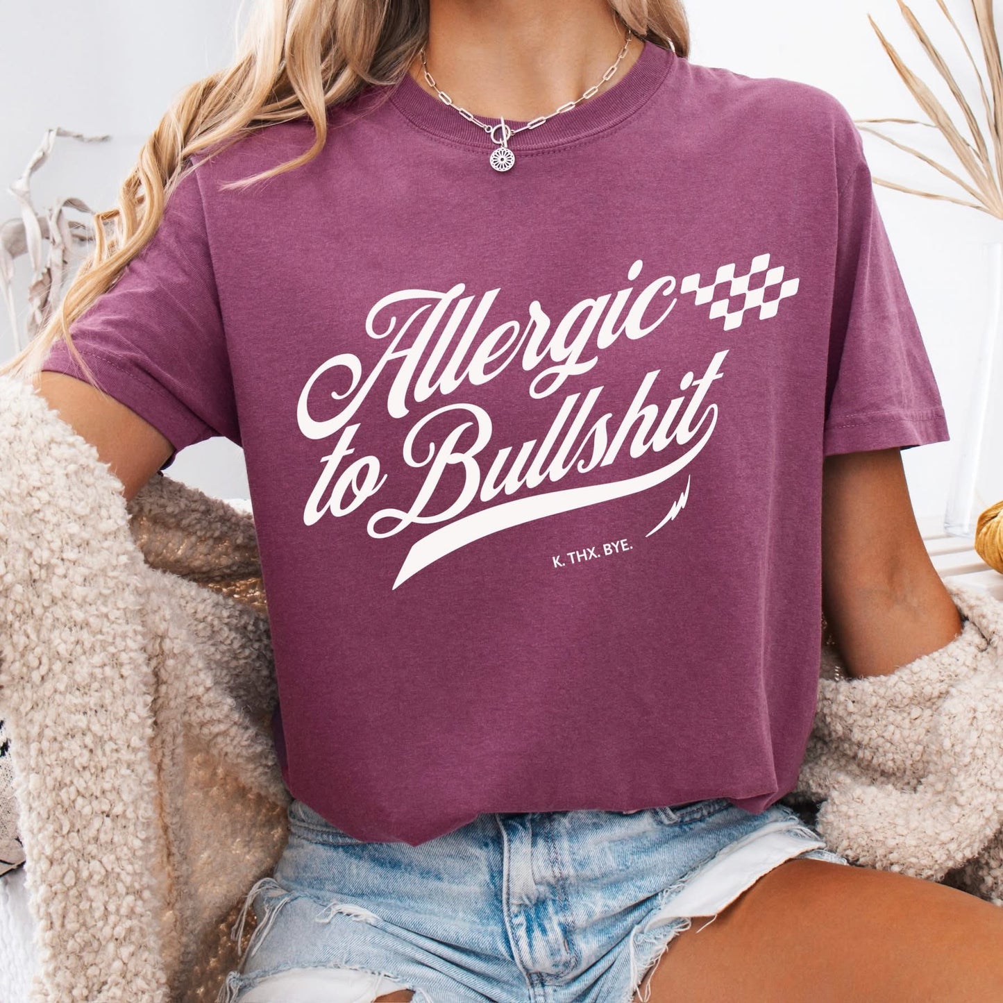 Allergic to Bullshit tee