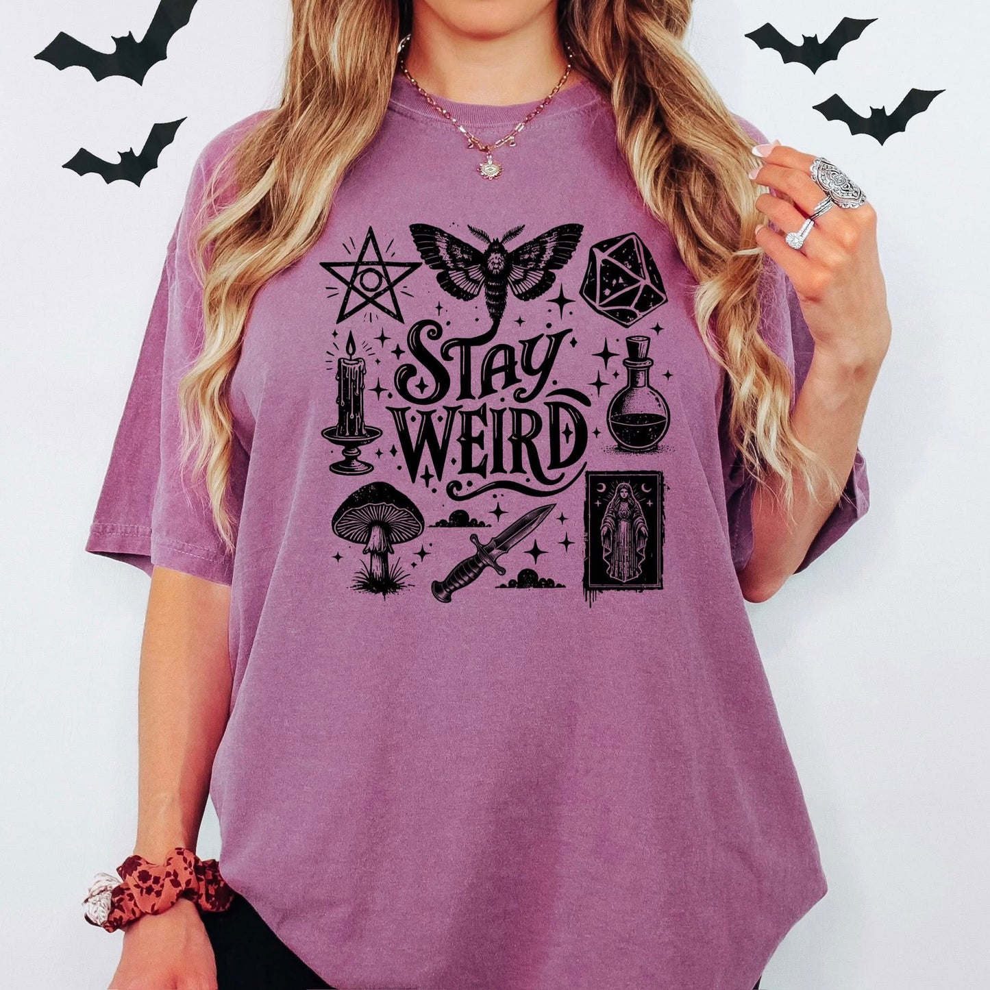 Stay Weird tee