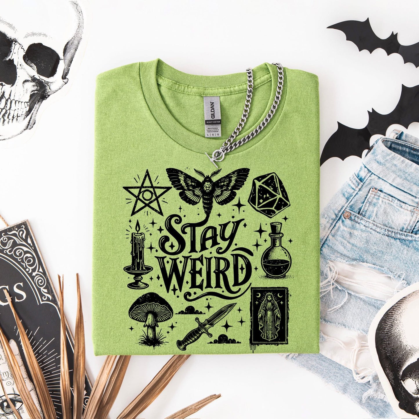 Stay Weird tee