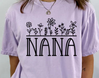 NANA floral tee