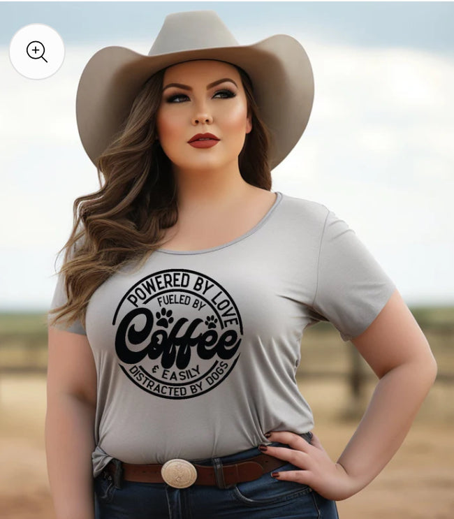 Powered by Love tee