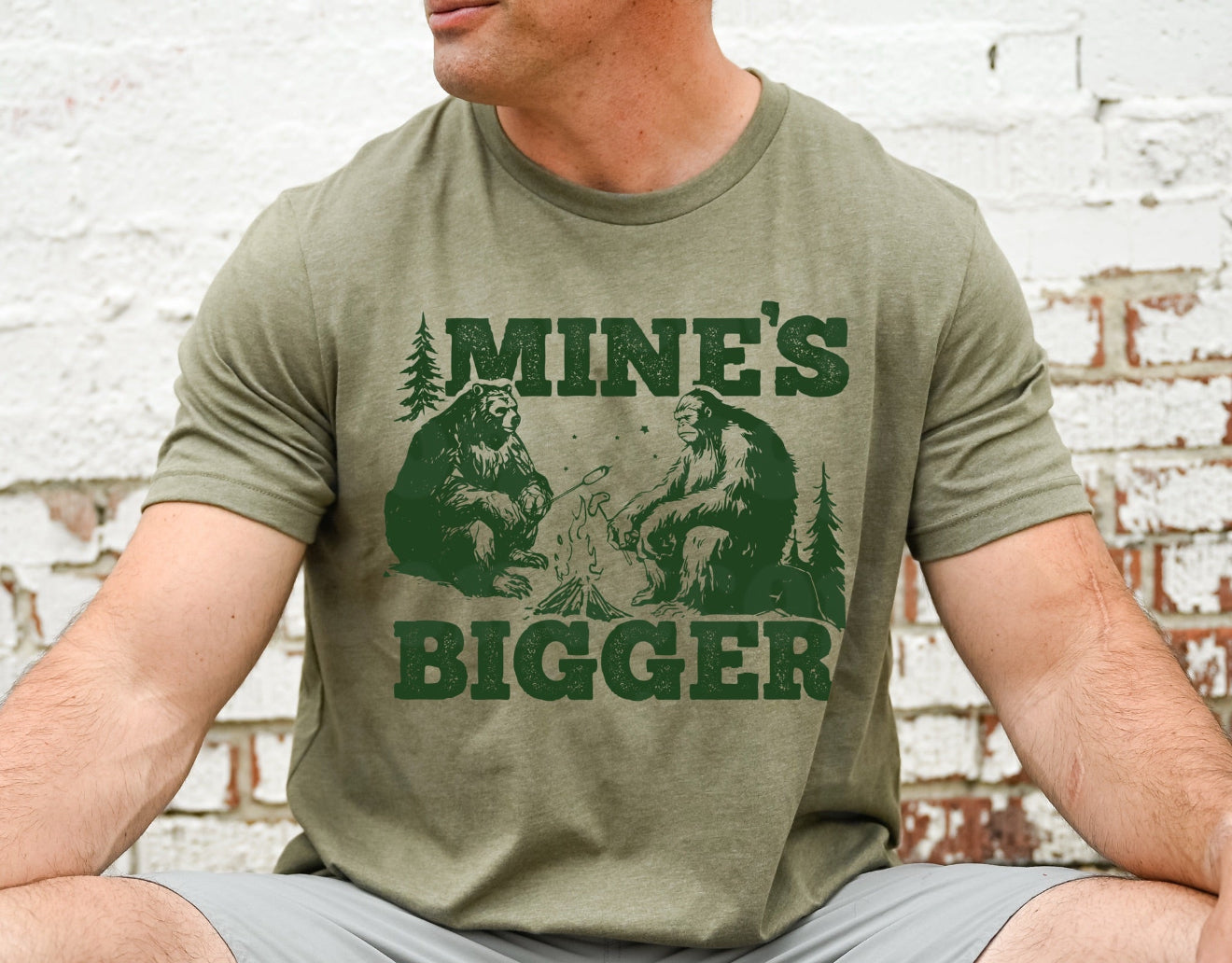 Mine's Bigger tee