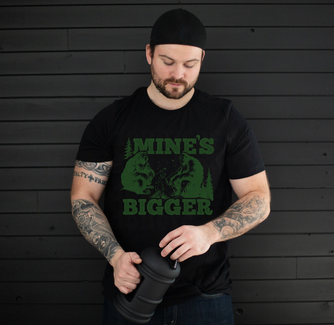 Mine's Bigger tee