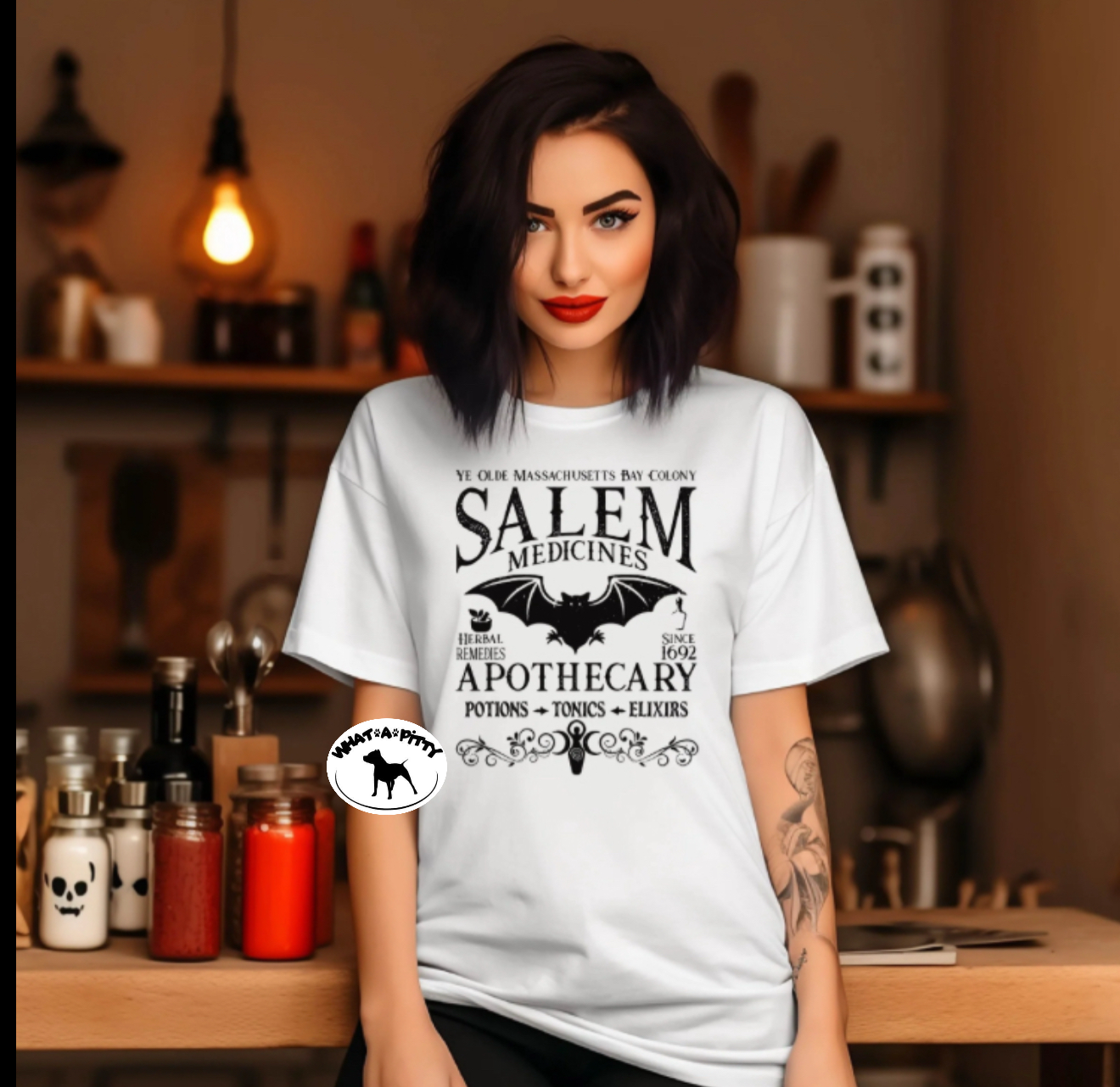 Salem Apothecary tee