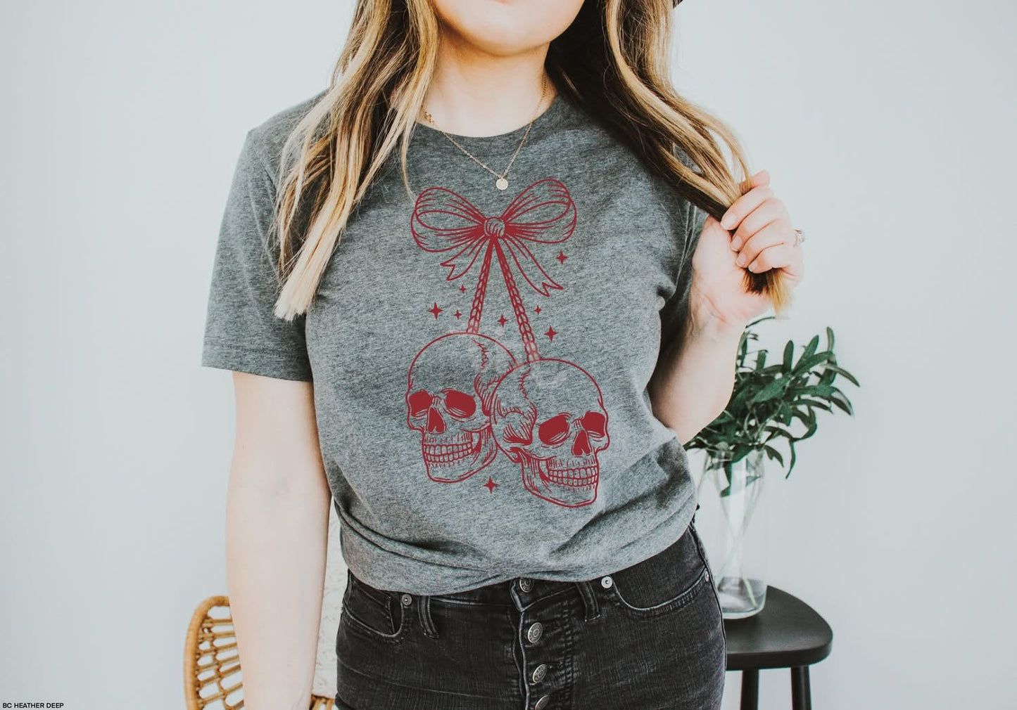 Cherry Skulls tee