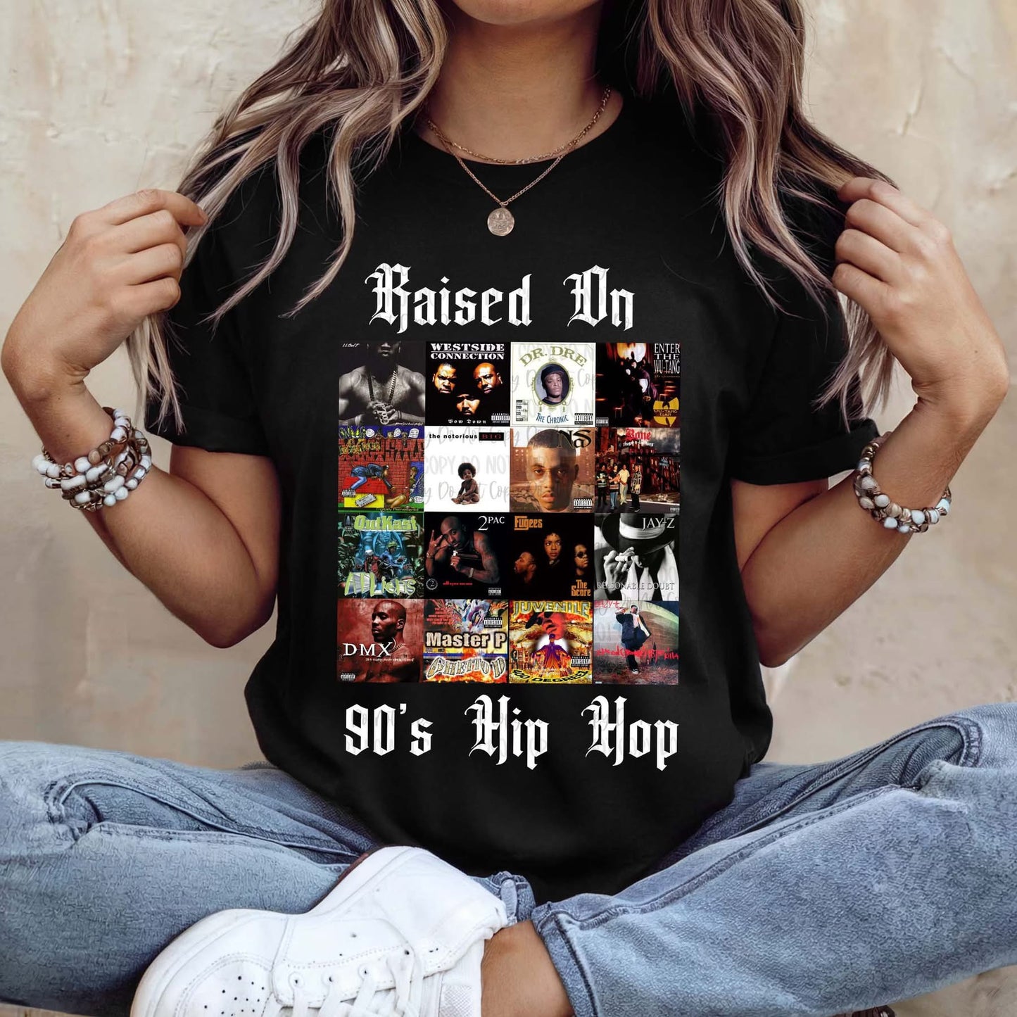 Raised on 90's Hip Hop tee
