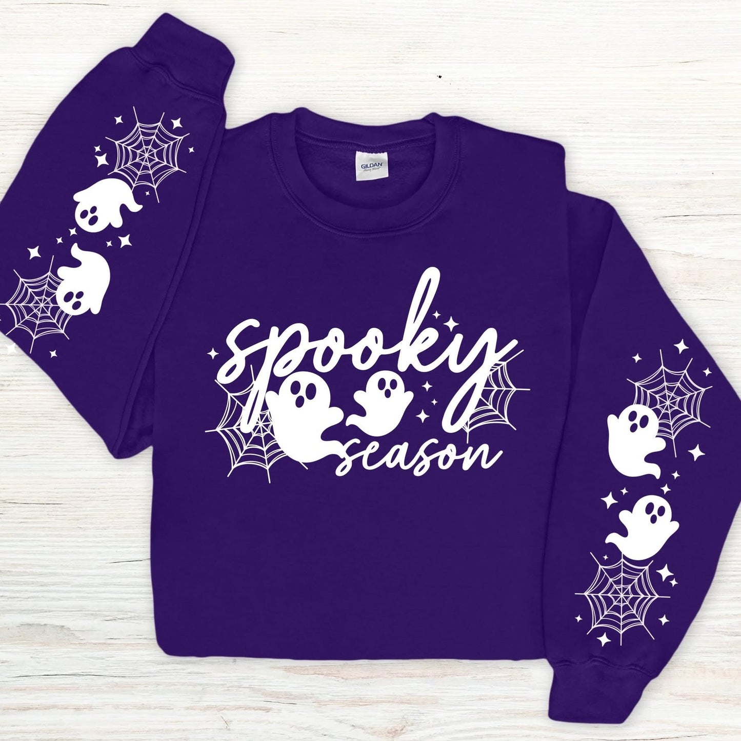 SPOOKY Season sleeve design sweatshirt