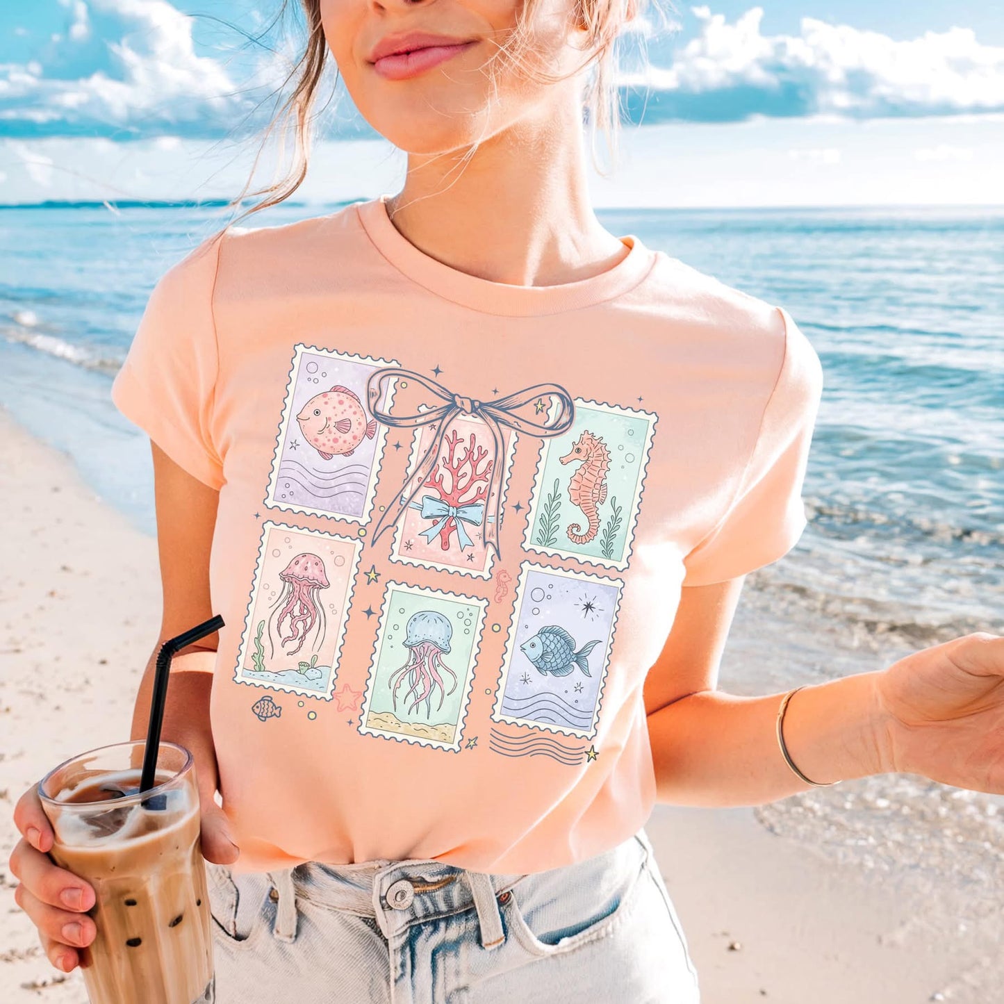 Ocean Stamps tee