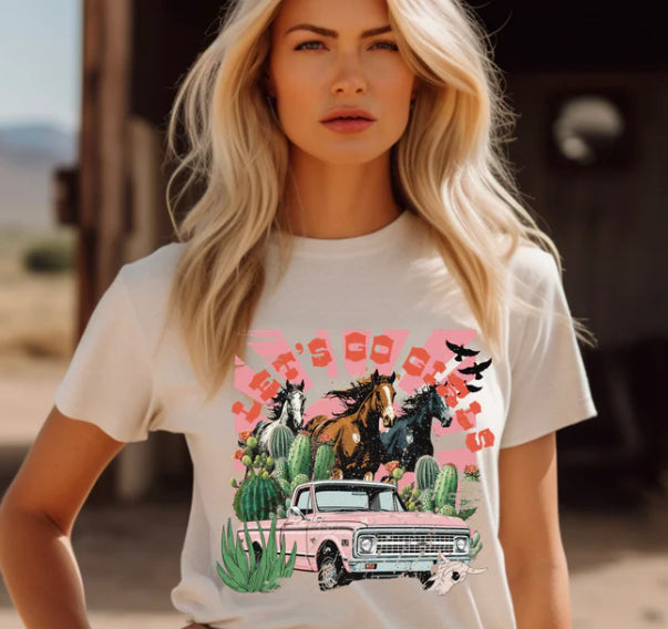 Let's Go Girls tee