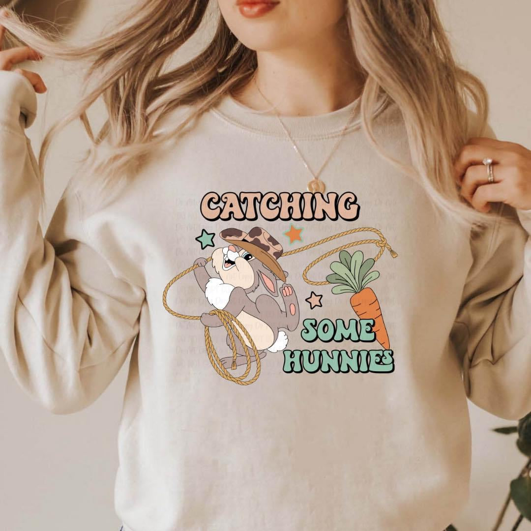 Catching some hunnies tee