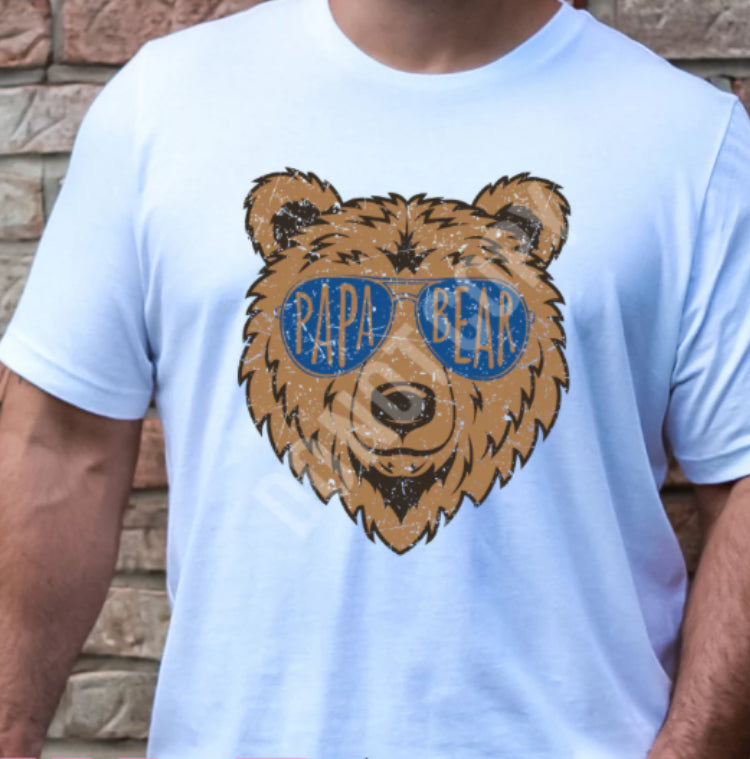 Papa Bear tee