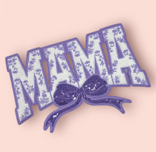 MAMA Chenille Patch sweatshirt