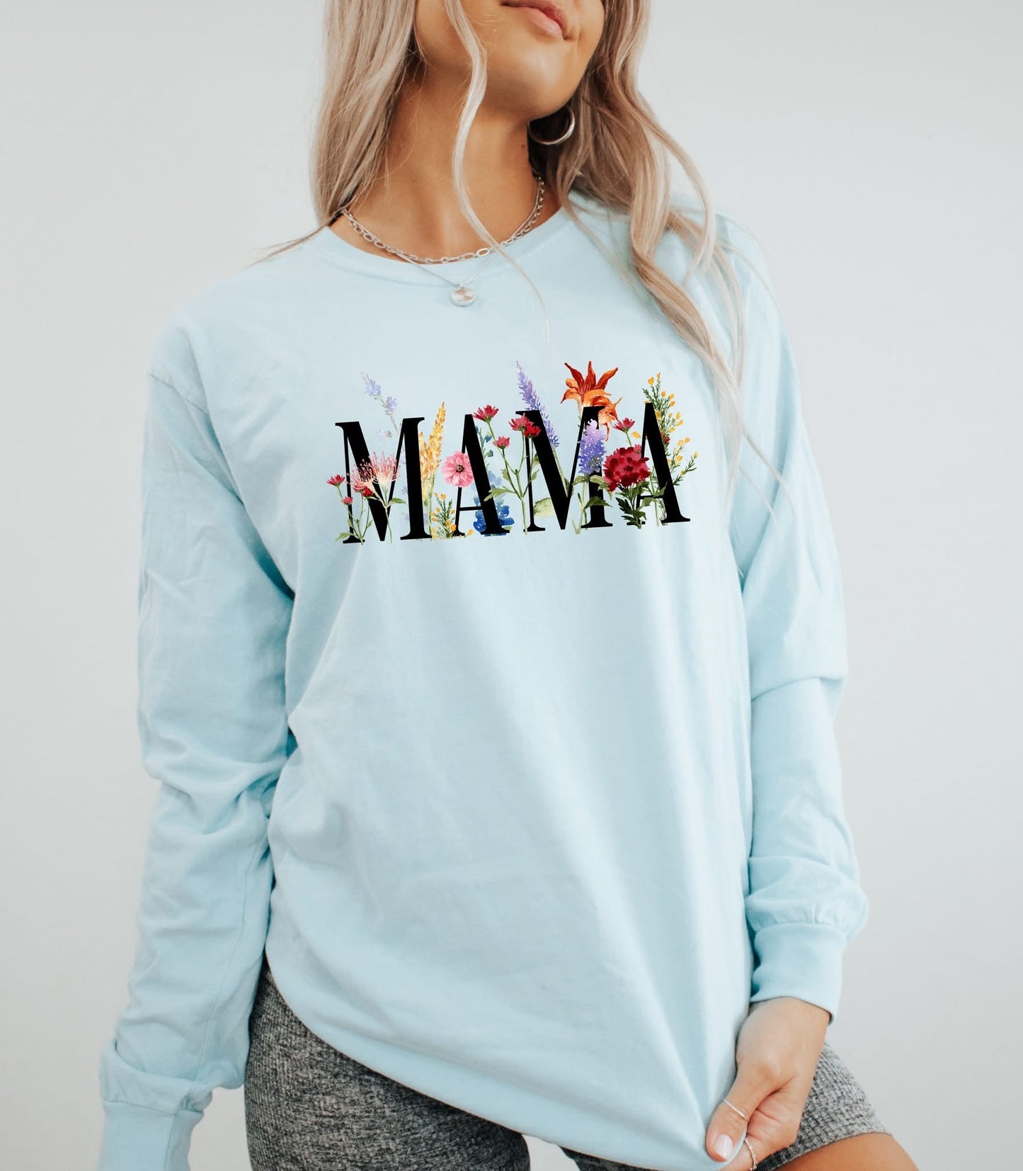 Mama Florals tee