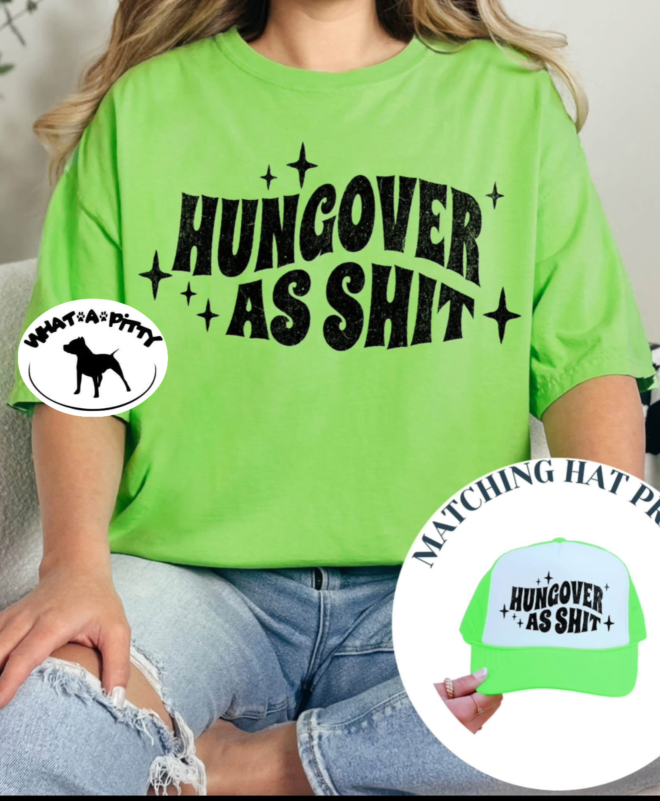 Hungover as shit tee