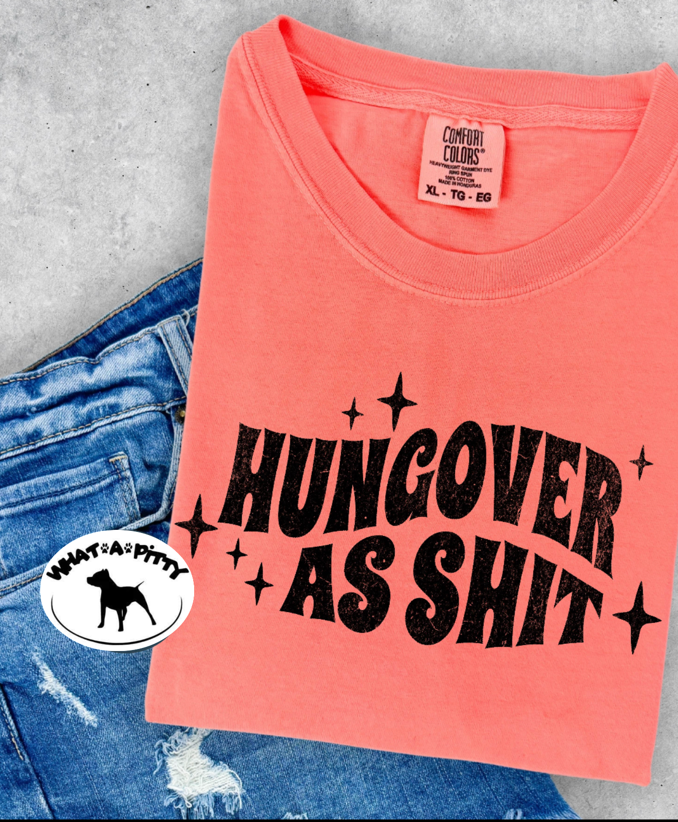 Hungover as shit tee