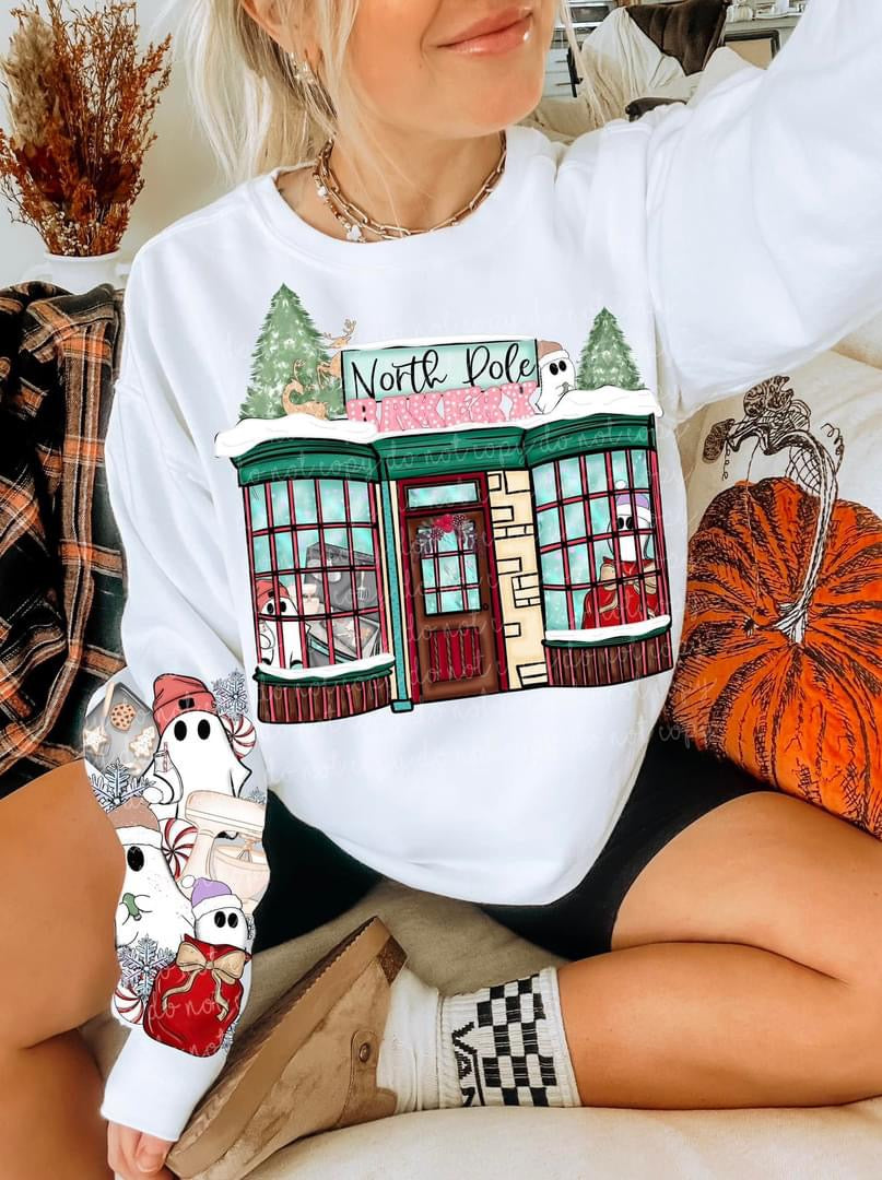 North Pole Bakery sweatshirt