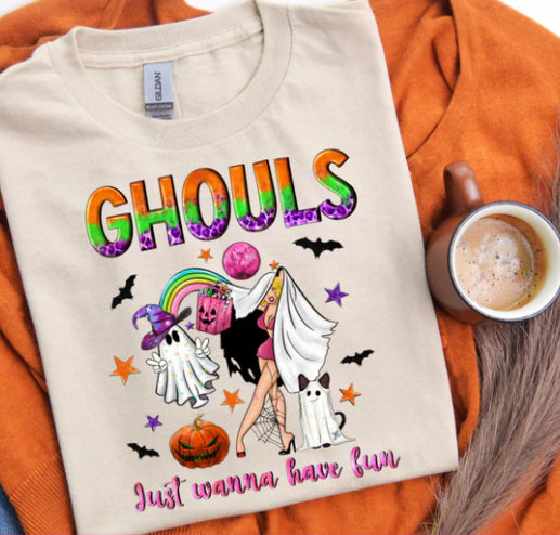 Ghouls Just wanna have fun tee