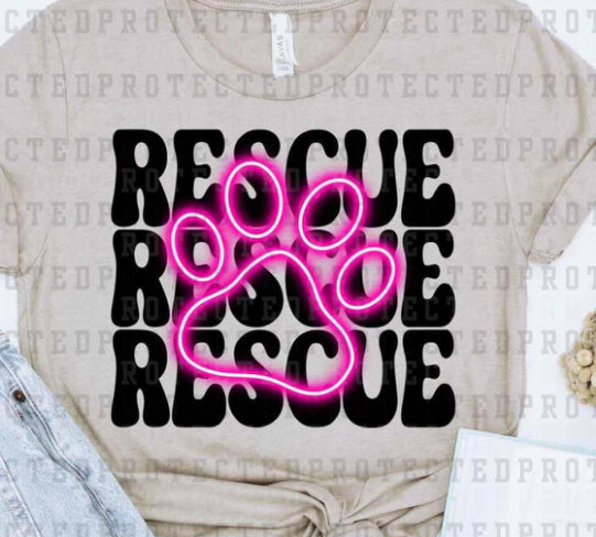 Neon Sign Rescue t-shirt