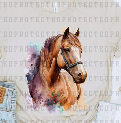 Watercolor Horse tee