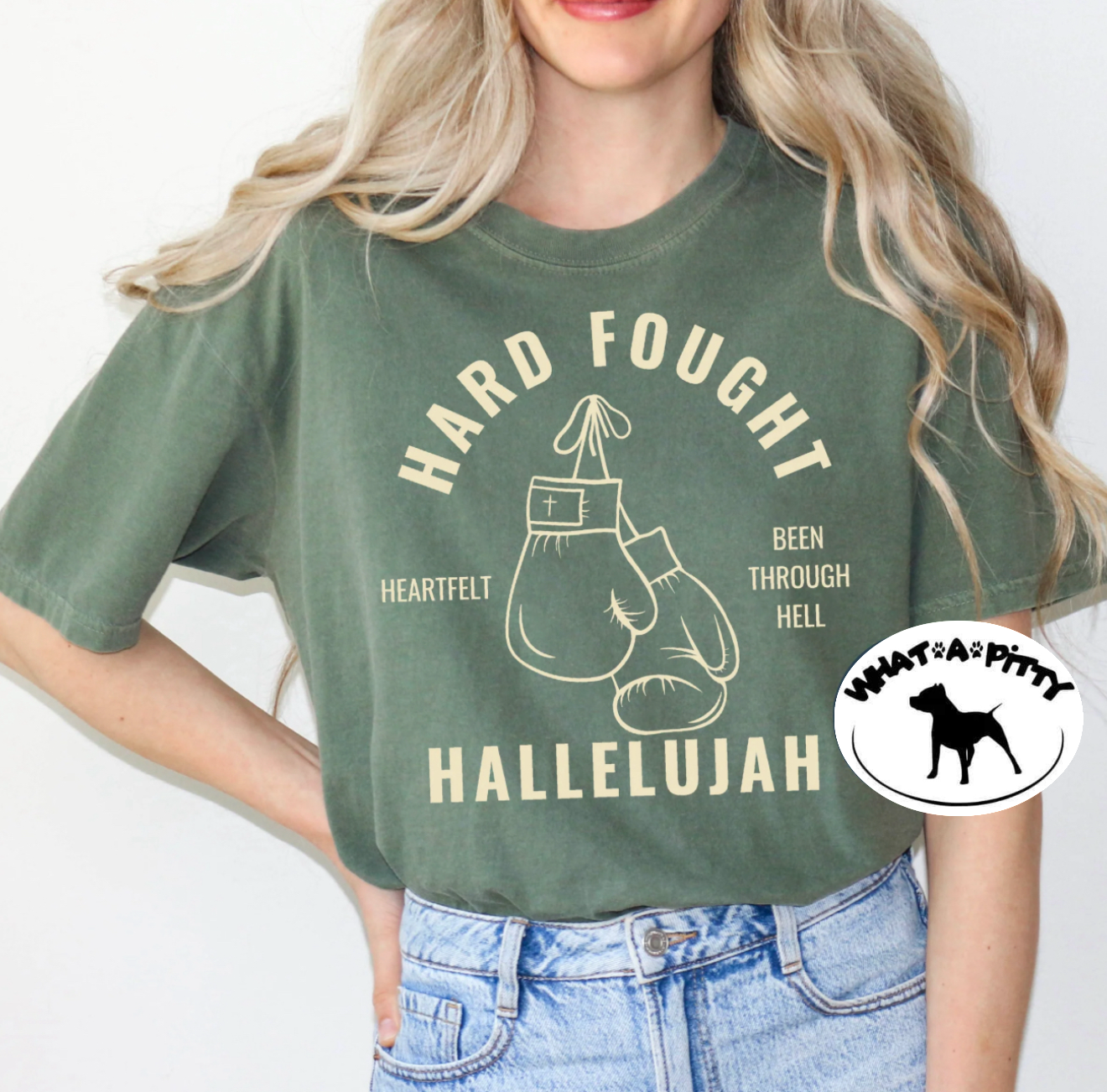 Hard Fought Halleluiah tee