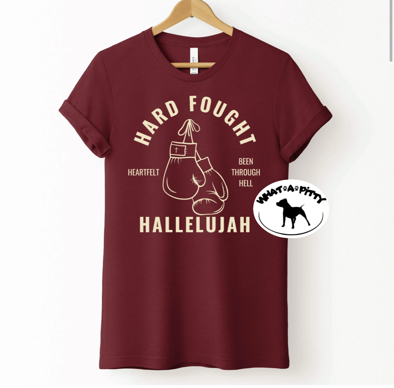 Hard Fought Halleluiah tee