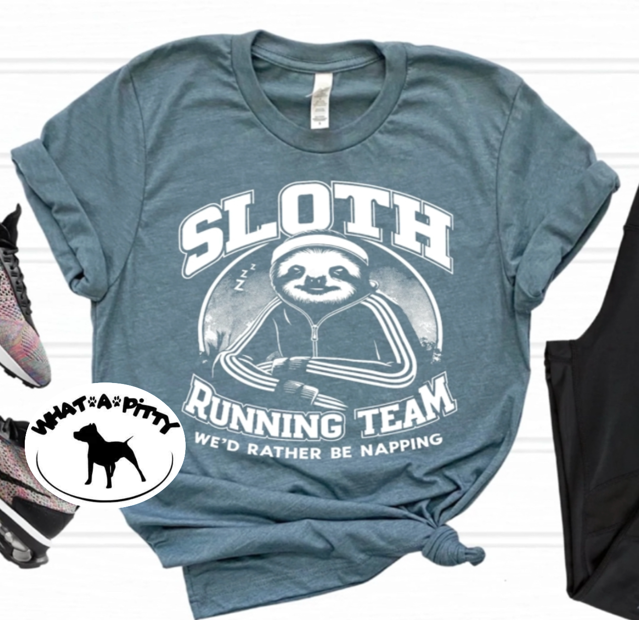 Sloth Running Team tee