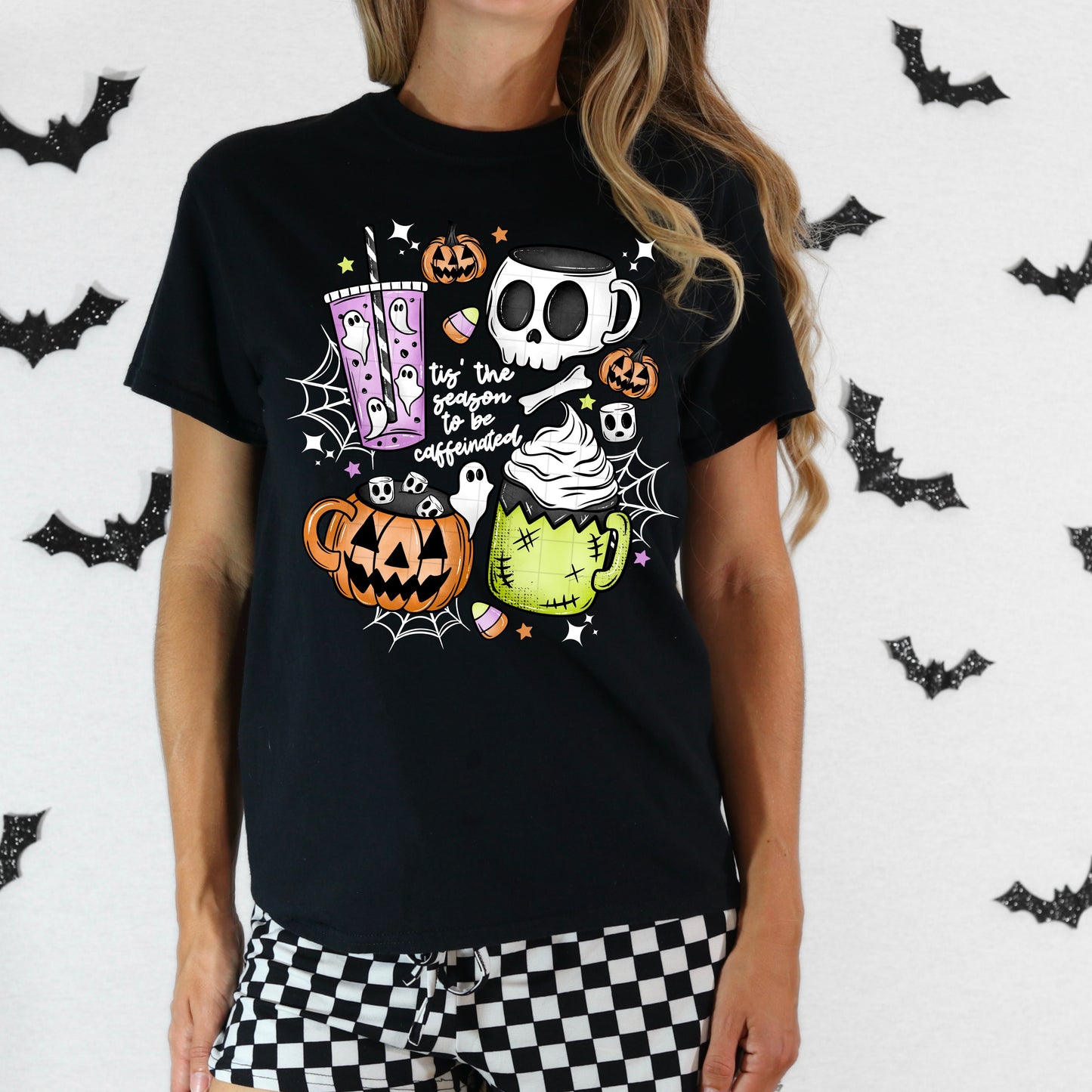 Tis' the Season to be Caffeinated tee