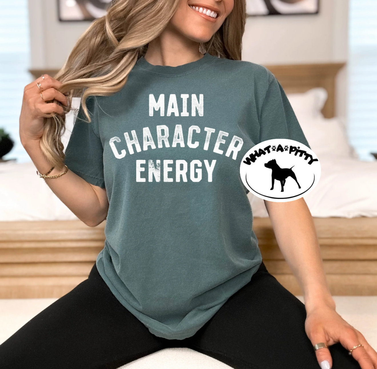 Main Character Energy tee