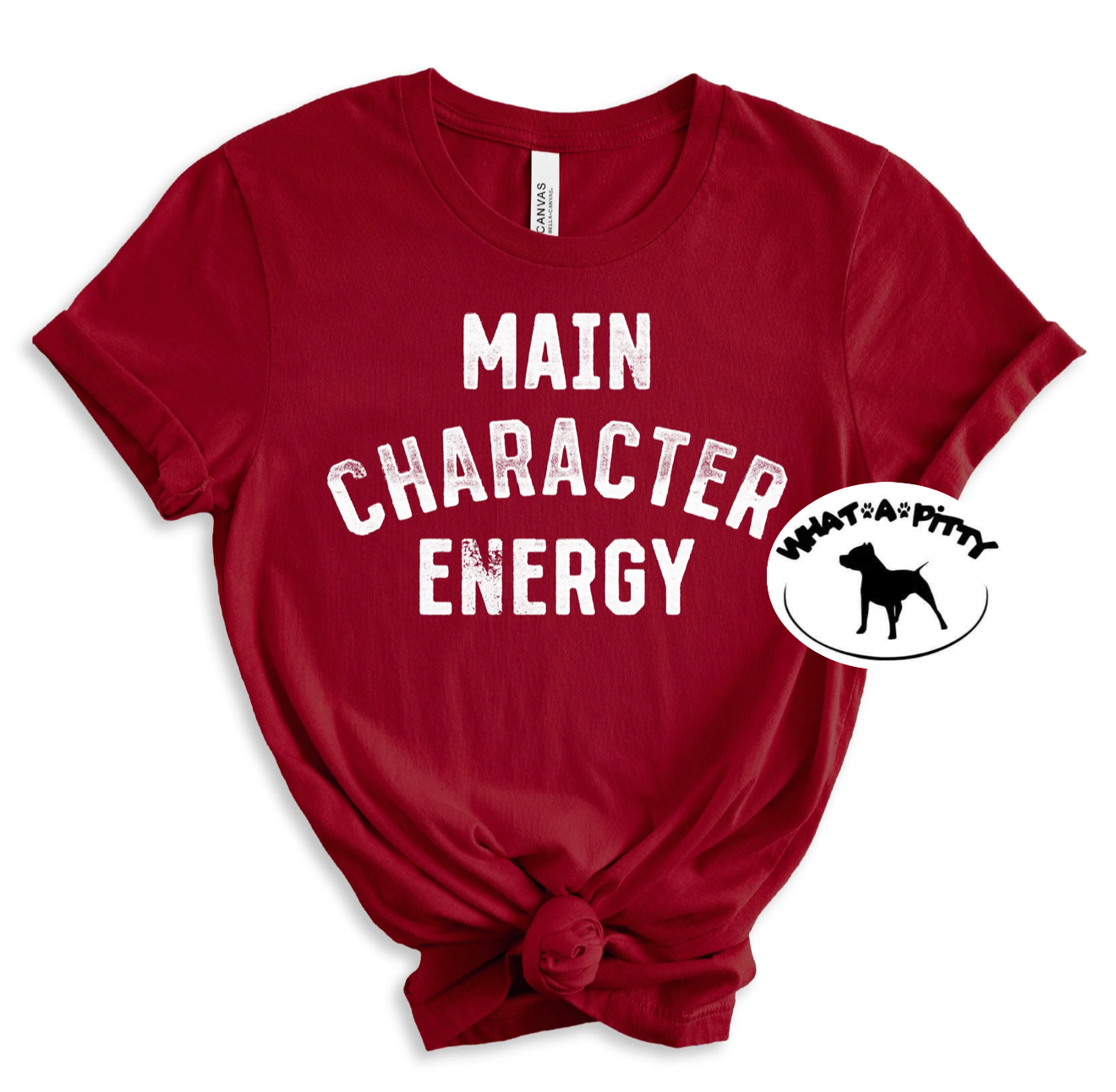 Main Character Energy tee