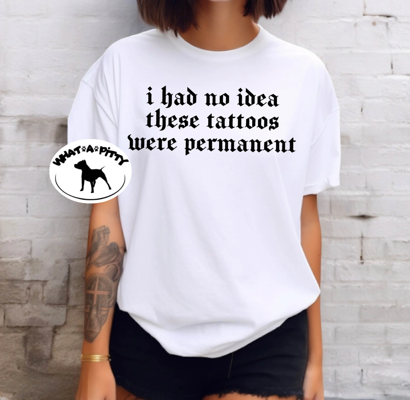 I had no idea these tattoos were permanent tee