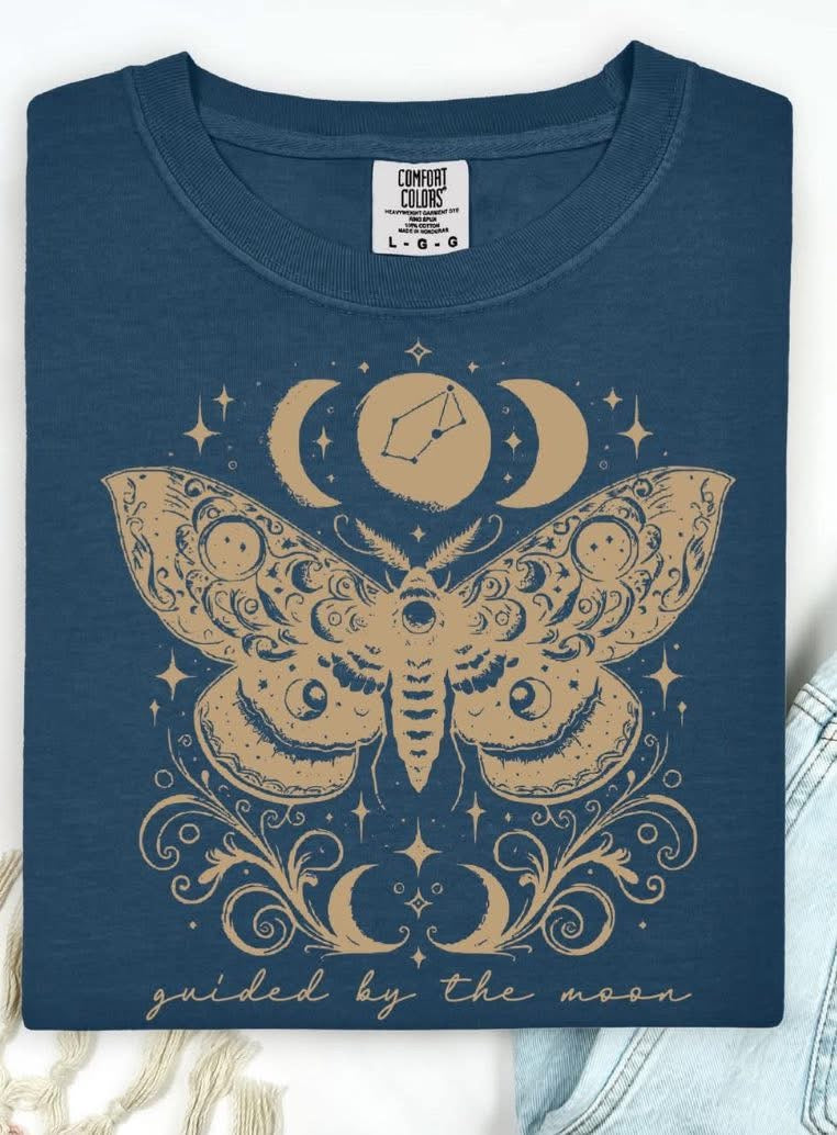Guided by the Moon tee