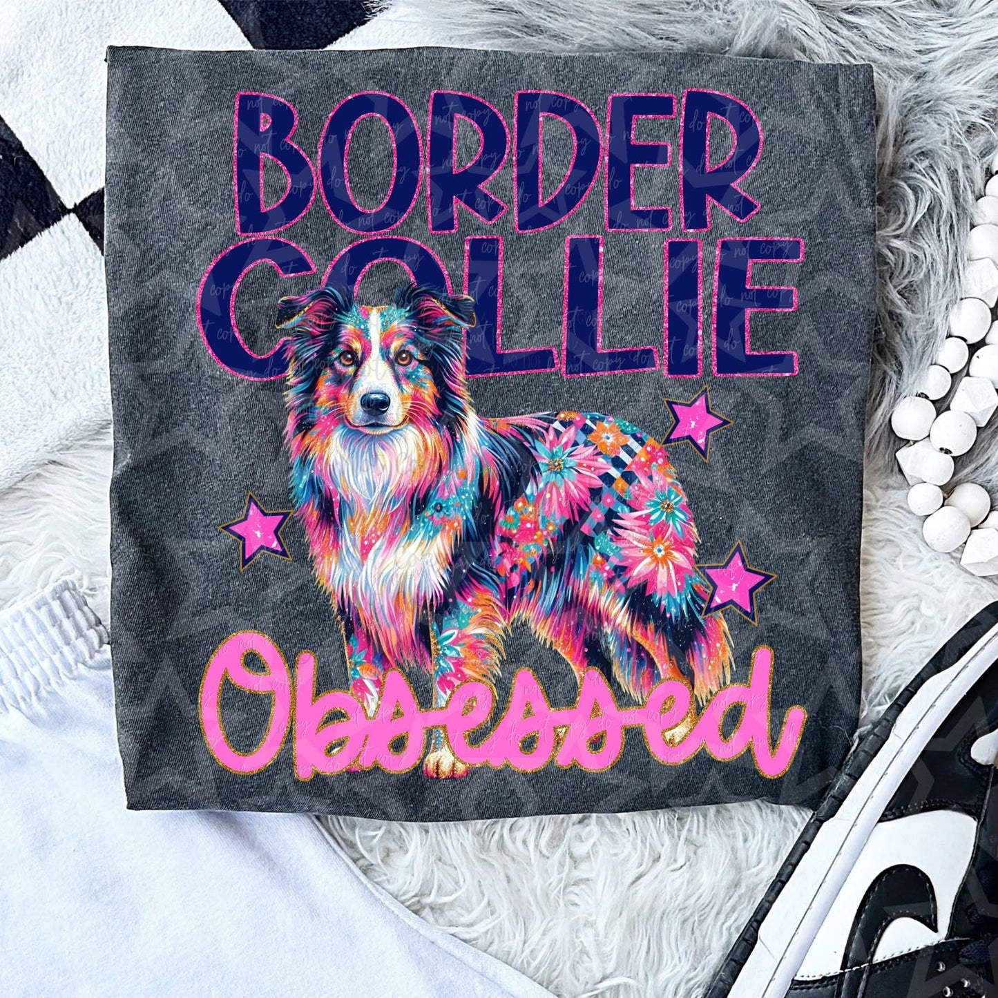 BORDER COLLIE Obsessed tee