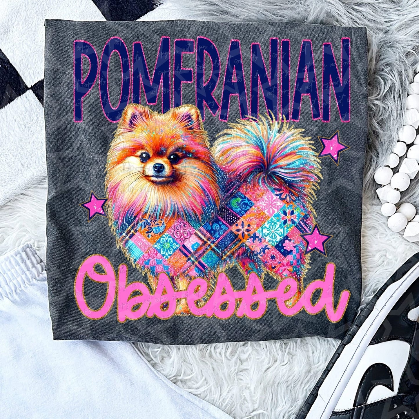POMERANIAN Obsessed tee