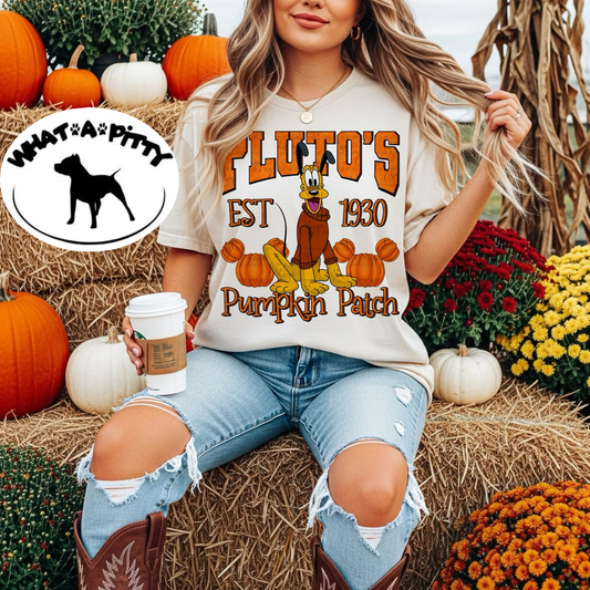 Dog Pumpkin Patch tee