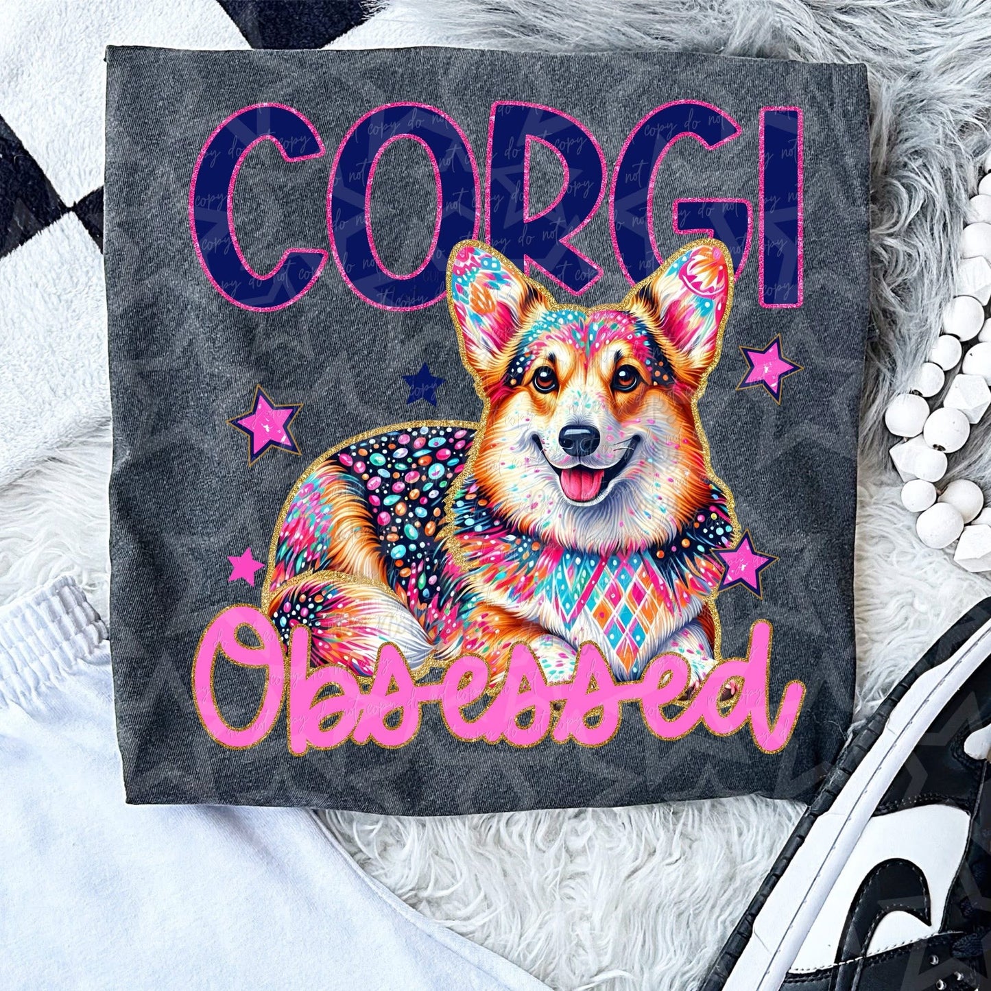 CORGI Obsessed tee