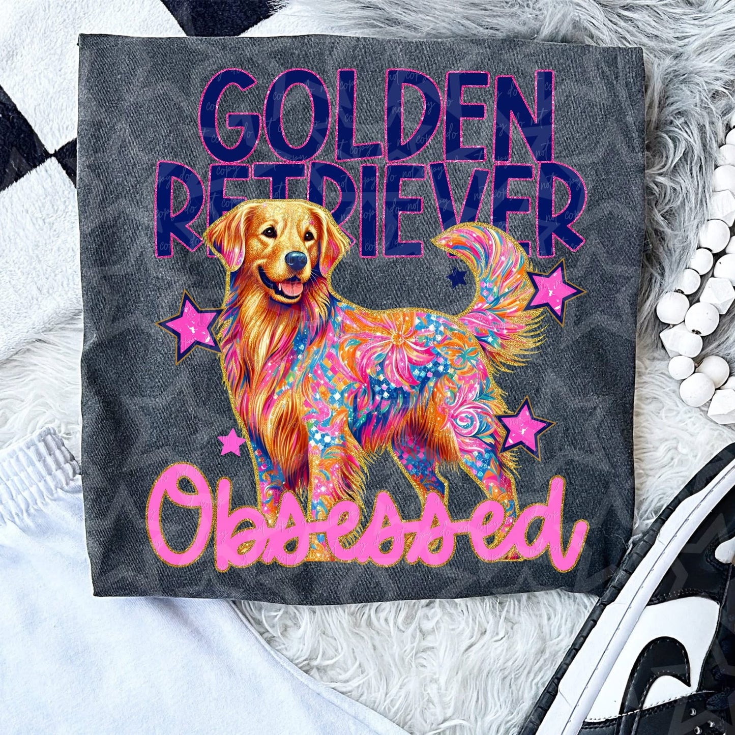 GOLDEN RETRIEVER Obsessed tee