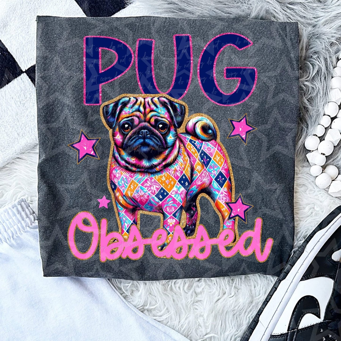 PUG Obsessed tee