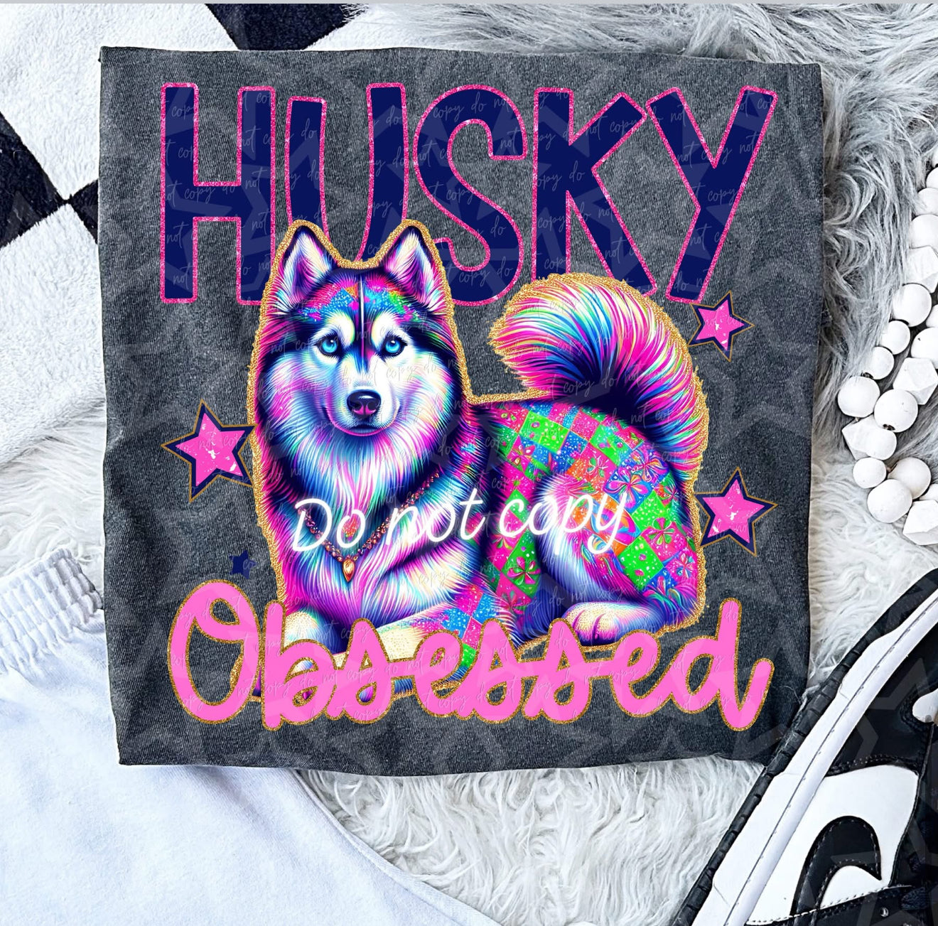 HUSKY Obsessed tee