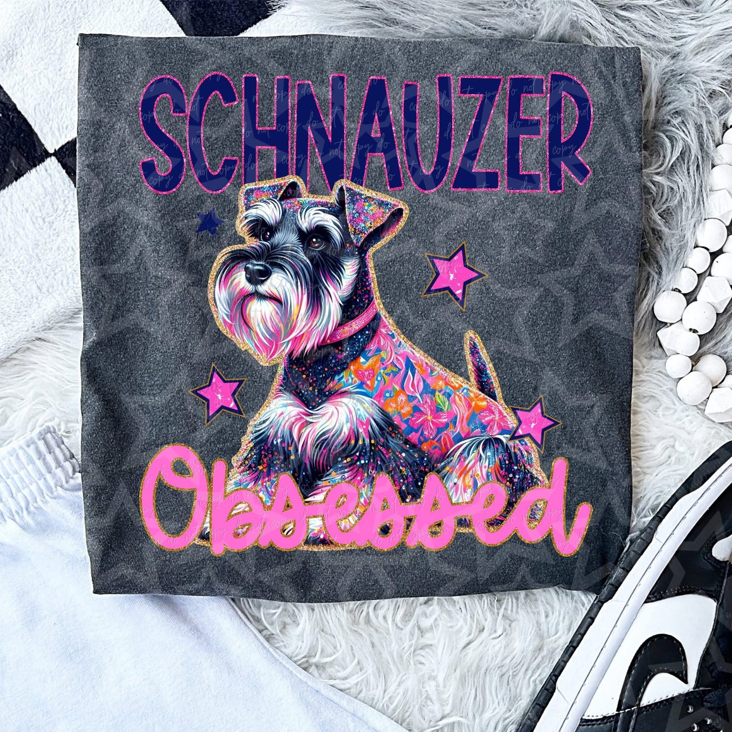 SCHNAUZER Obsessed tee