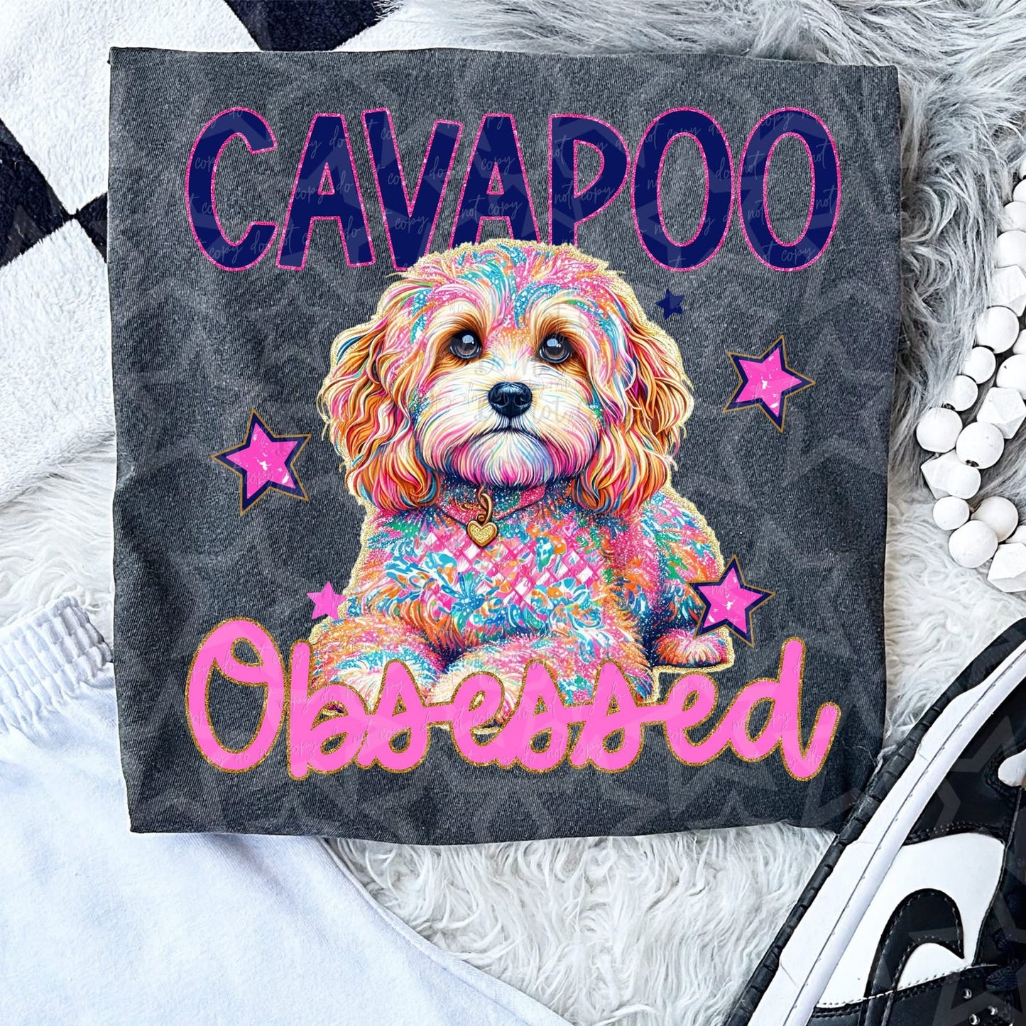 CAVAPOO Obsessed tee