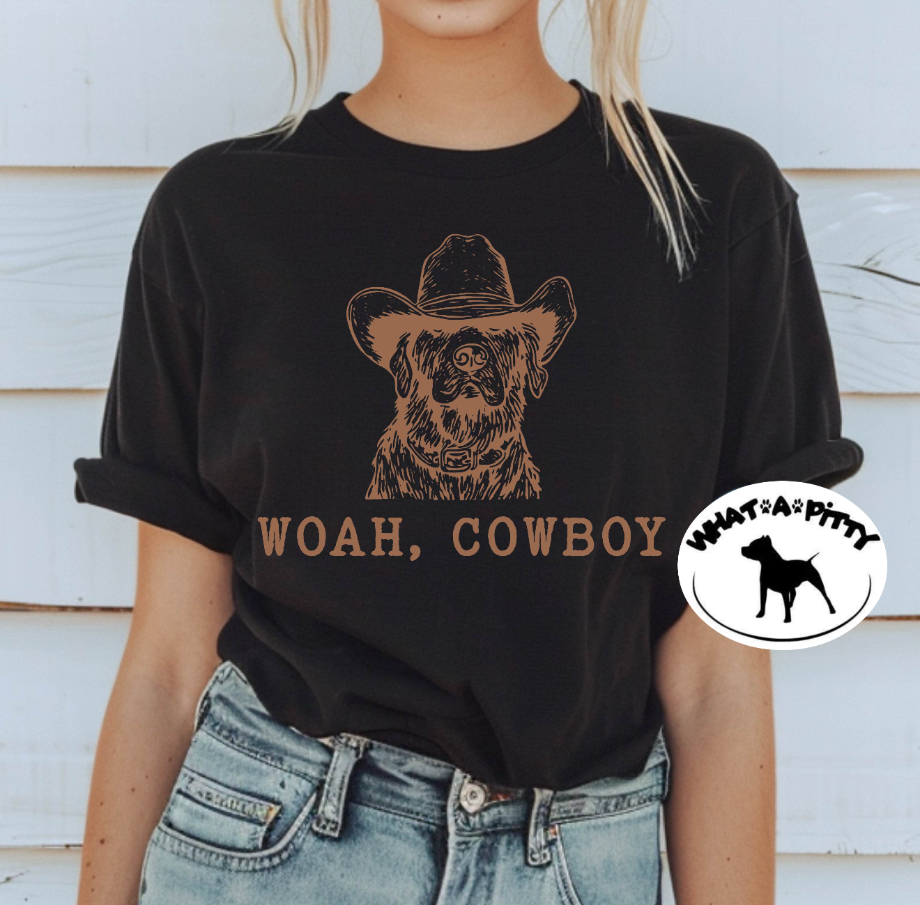 Woah, Cowboy tee