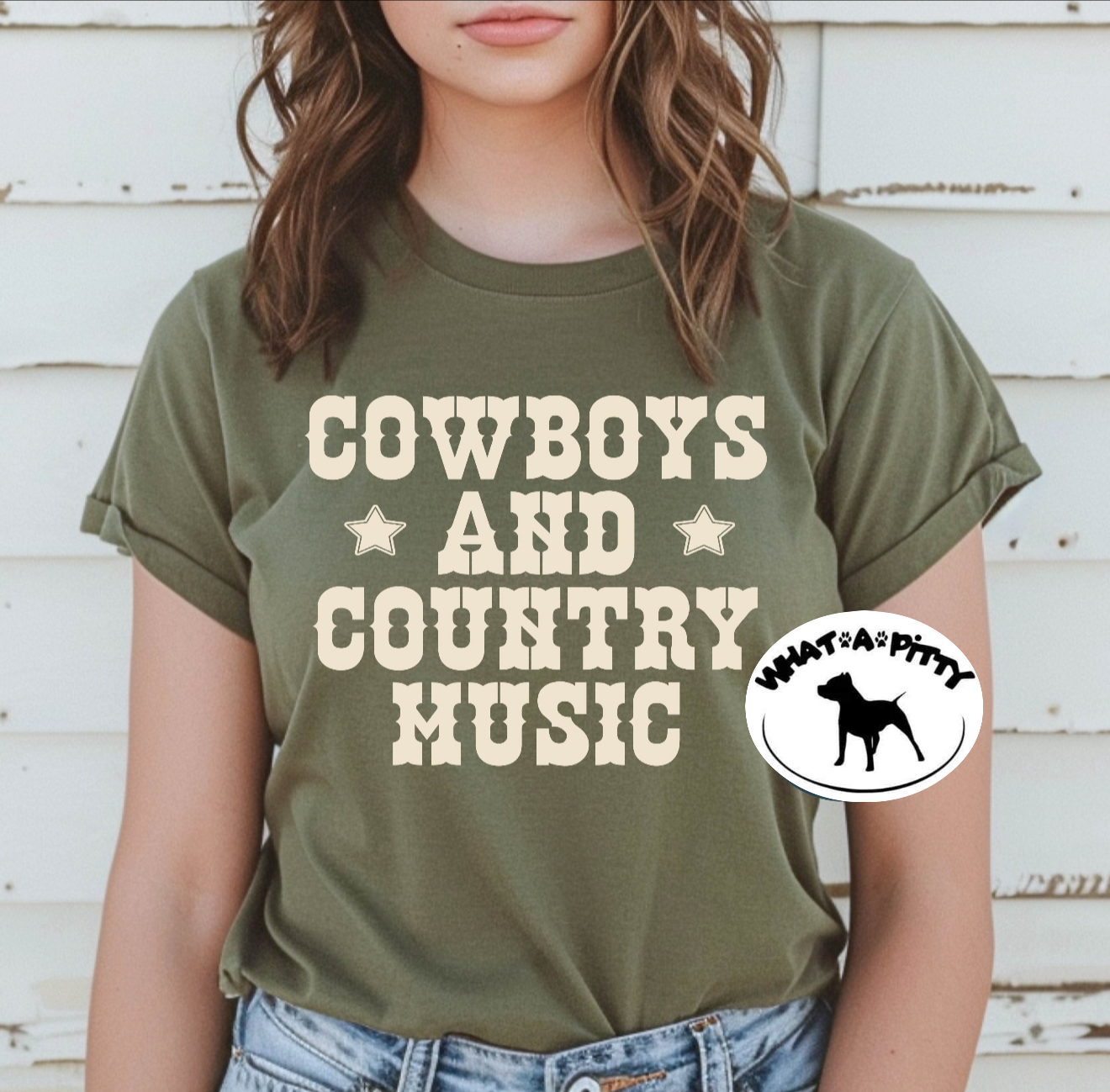 Cowboys and Country music tee