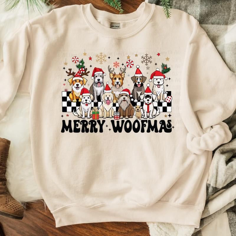 Merry Woofmas tee