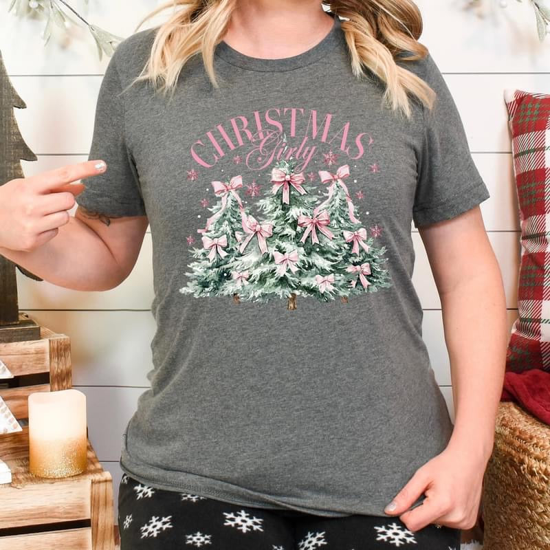 Christmas Girly tee