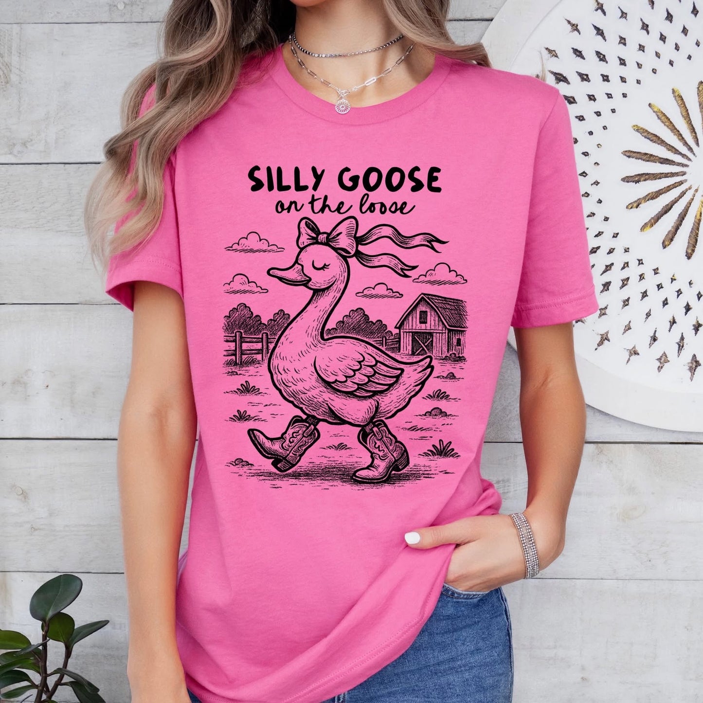 Silly Goose on the Loose tee