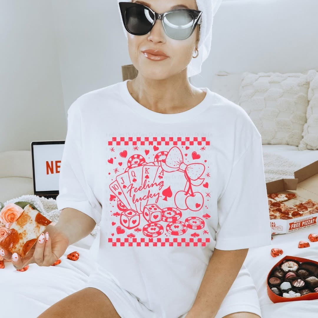 Feeling Lucky tee